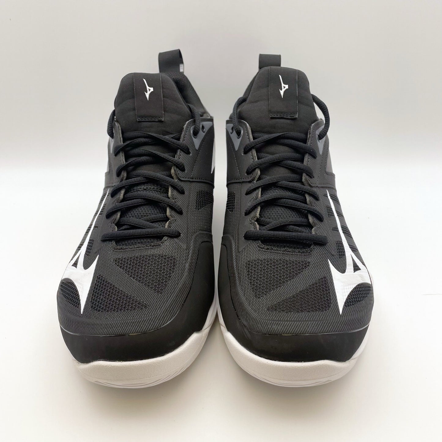 Mizuno Womens Wave Dimension Sneakers US 10.5 EU 42 Black White Athletic NIB