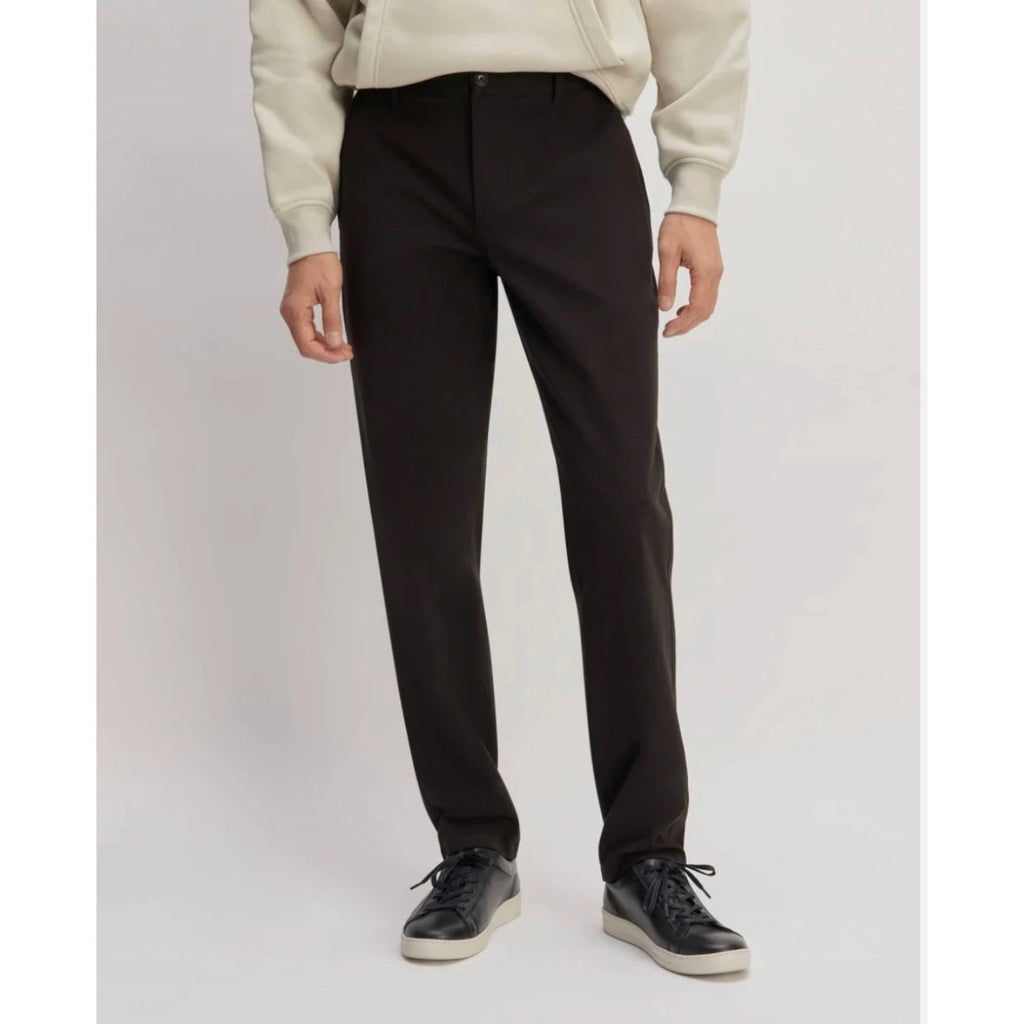 EVERLANE UNIFORM Men's The Performance Chino 33x30 Black Pants NWT