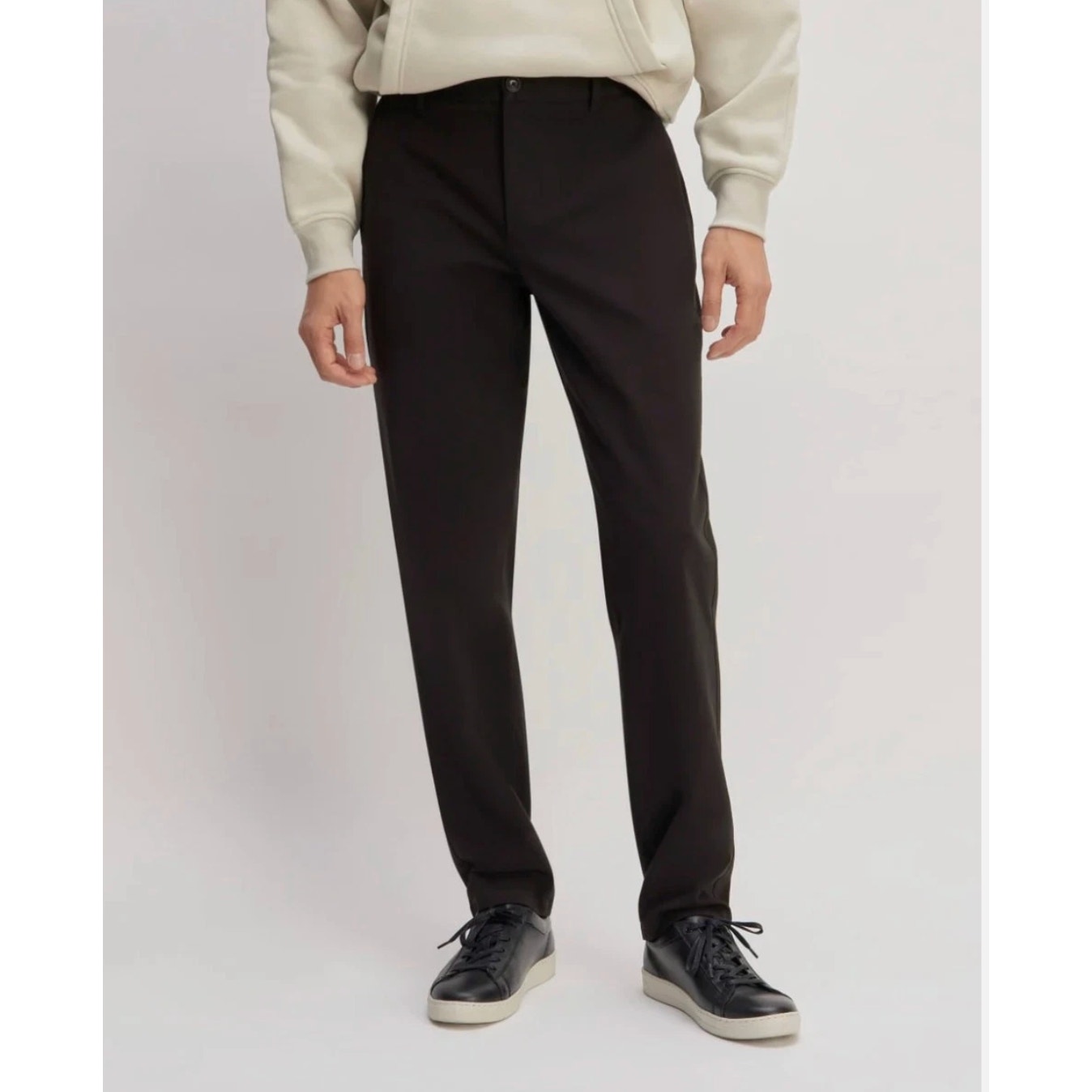 EVERLANE UNIFORM Men's The Performance Chino 33x30 Black Pants NWT