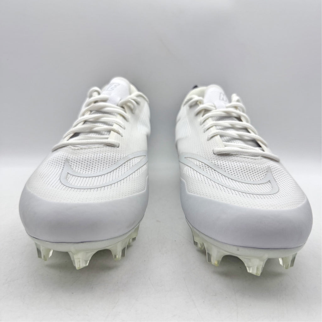 Nike Mens Alpha Huarache 8 Pro LX Lacrosse Cleats US 10 White Athletic NWOB