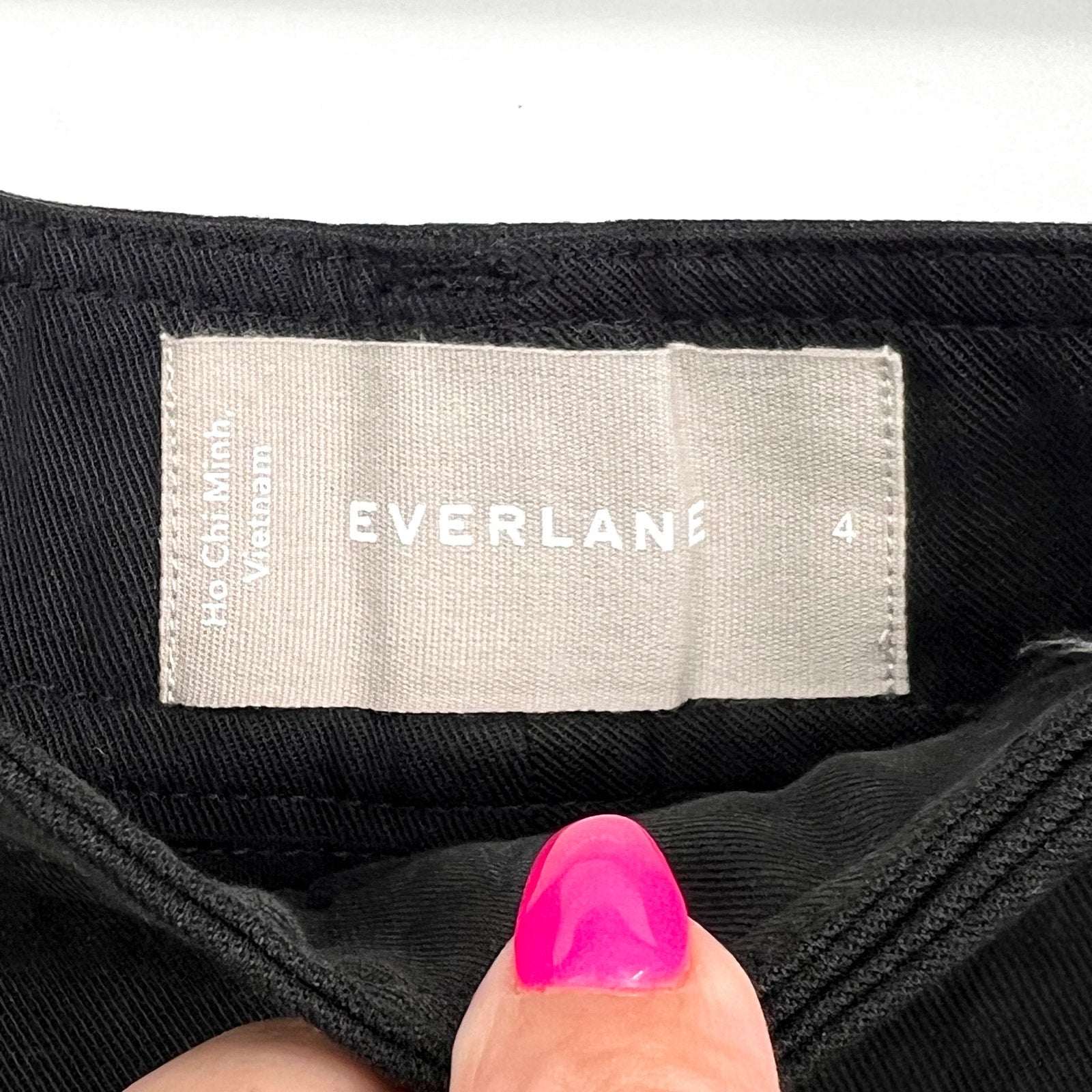 EVERLANE Women's The Way-High Drape Shorts Size 4 Black Pleated NWT