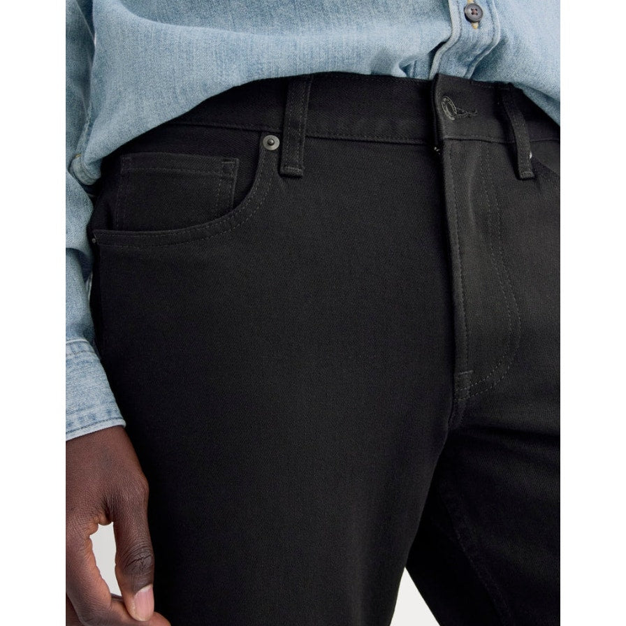 EVERLANE Uniform Men's The Athletic Jeans 35x28 Black 4-Way Stretch Organic NWT