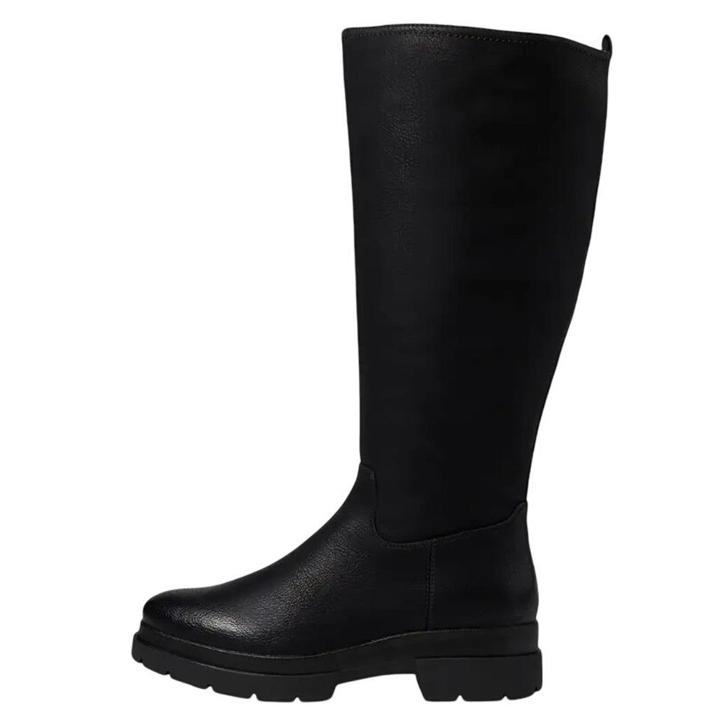 Soul Naturalizer Womens Orchid Calf High Boots US 6 M Wide Calf Black NWOB