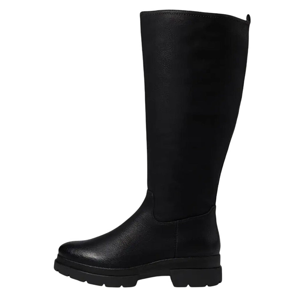Soul Naturalizer Womens Orchid Calf High Boots Size 6 M Wide Calf Black NWOB