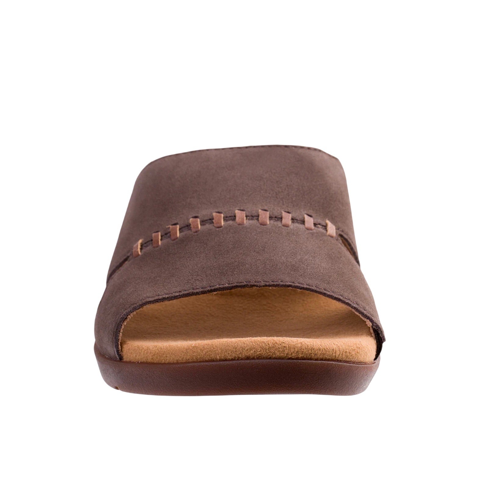 Spenco Women's Twilight Woven Slide Sandals Size 9.5 Brown French Roast NIB
