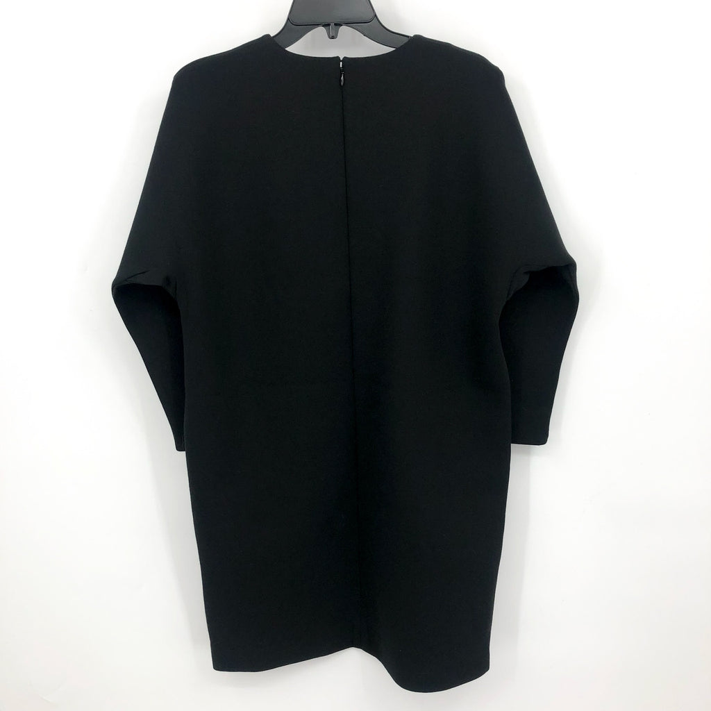 EVERLANE Scuba Tunic Dress Medium Black Knit 3/4 Sleeve NWOT