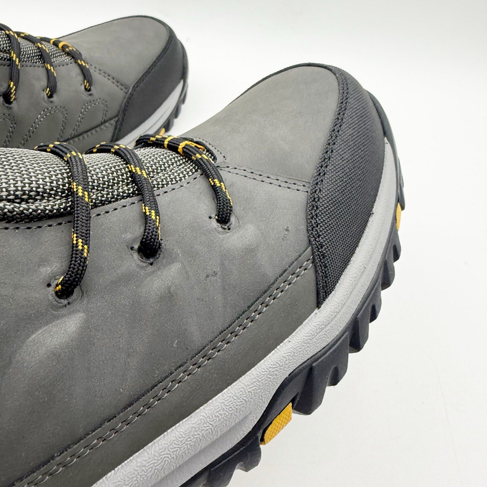 Skechers Mens Relment Daggett Hiking Boots US 9 Grey Water Repellent NIB