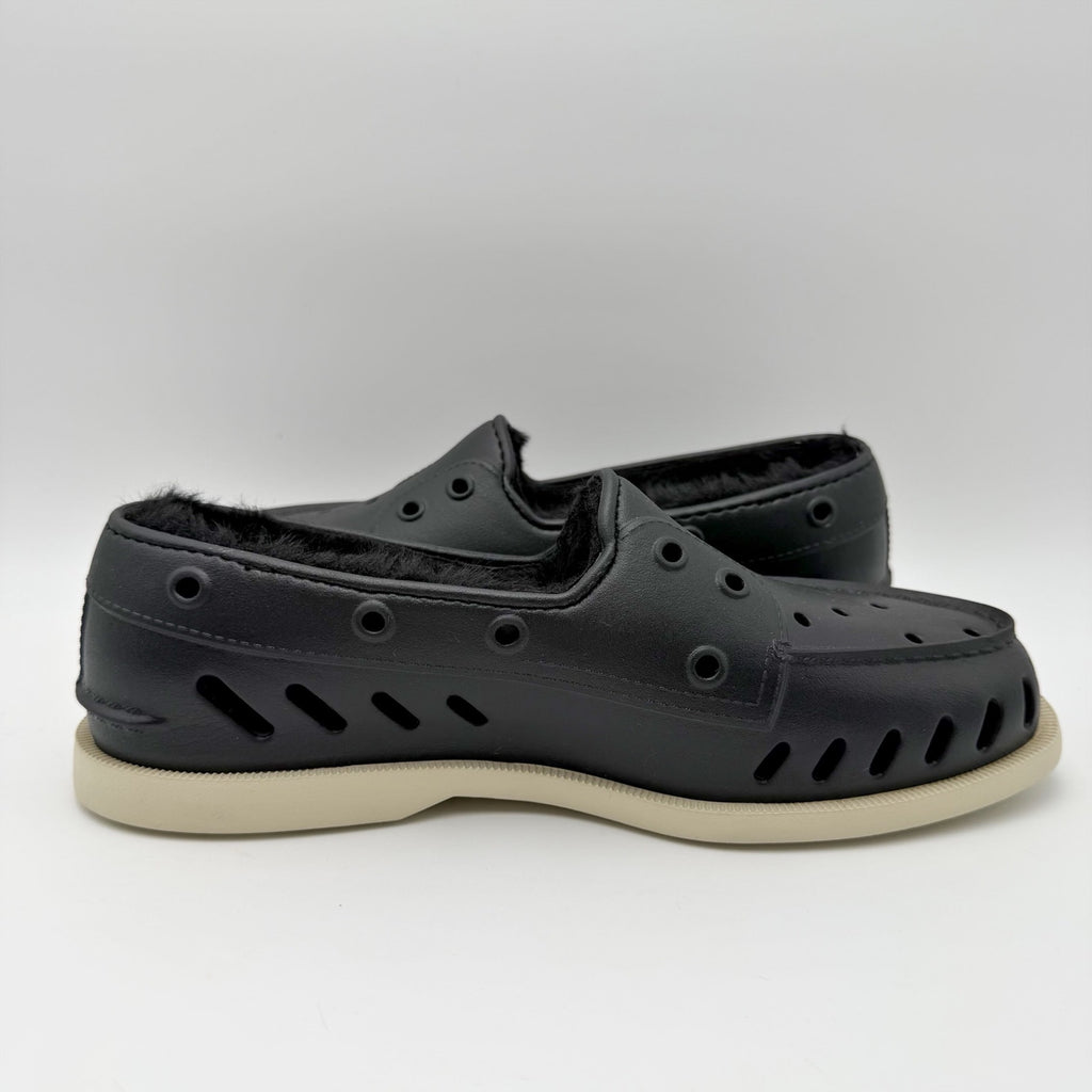 Sperry Mens Original Float Cozy Boat Shoes SIZE 10 EU 43 Black NWOB