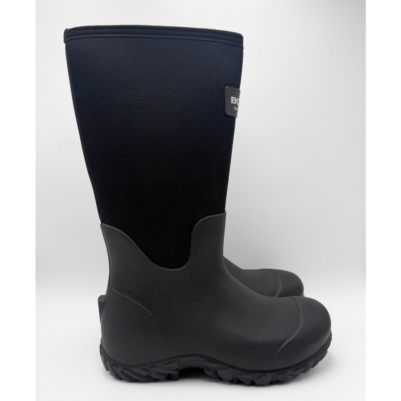 Bogs Men's Workman 17 Boots Size 9 EU 42 Black Comp Toe Insulated Waterproof NIB