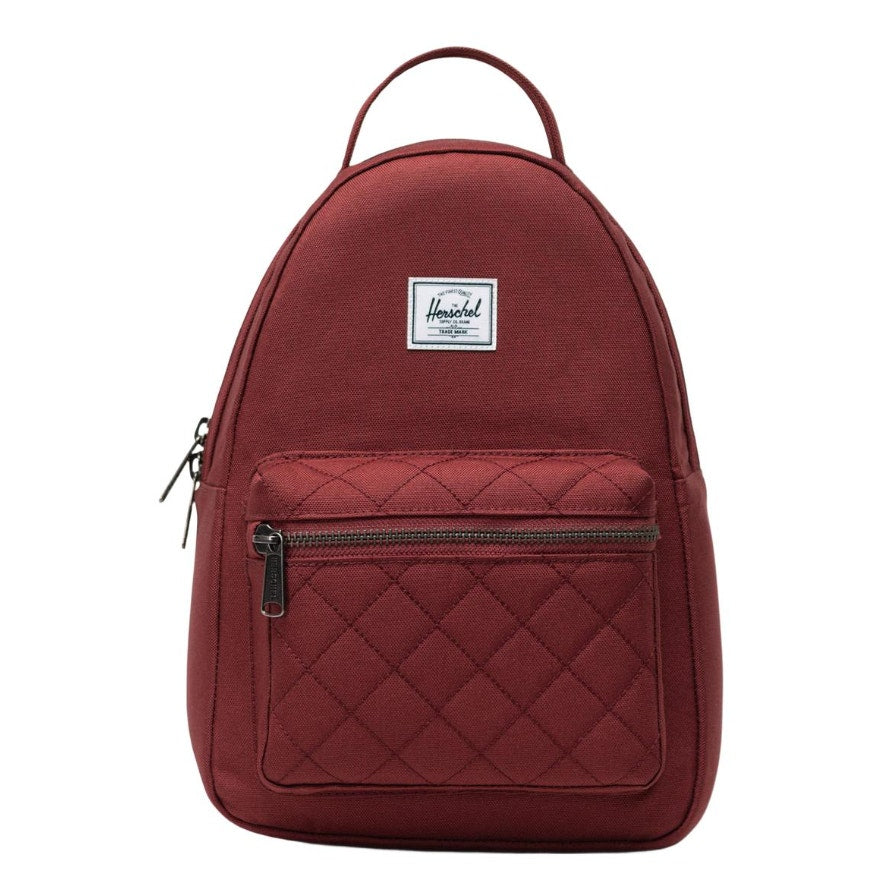 HERSCHEL SUPPLY CO. Nova Quilted Backpack Oxblood Red NWT