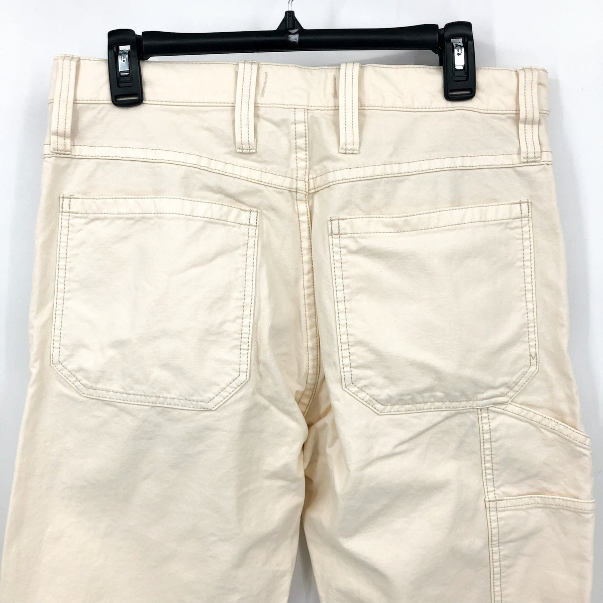 MADEWELL Men's Relaxed Straight Workwear Pants 31x30 Vintage Canvas AH665 NWT