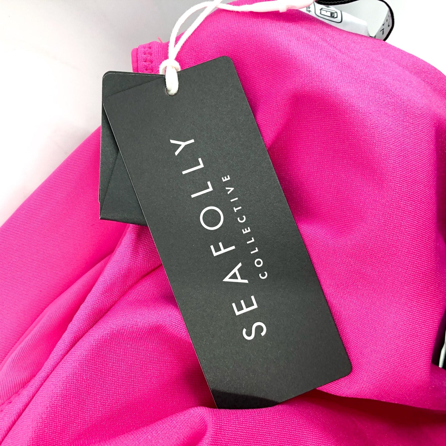 SEAFOLLY Women's Cross Back One Piece Swimsuit Size 12 Hot Pink