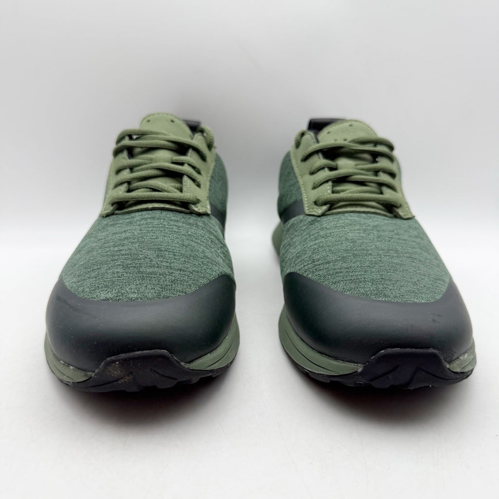 YORK Athletics Mens Henry Sweatshirt Casual Sneaker US 8 Green Knit Athletic NIB