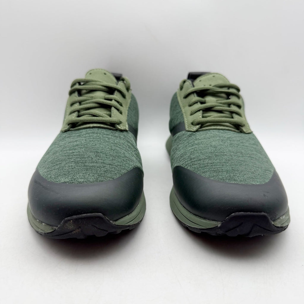 YORK Athletics Mens Henry Sweatshirt Casual Sneaker US 8 Green Knit Athletic NIB