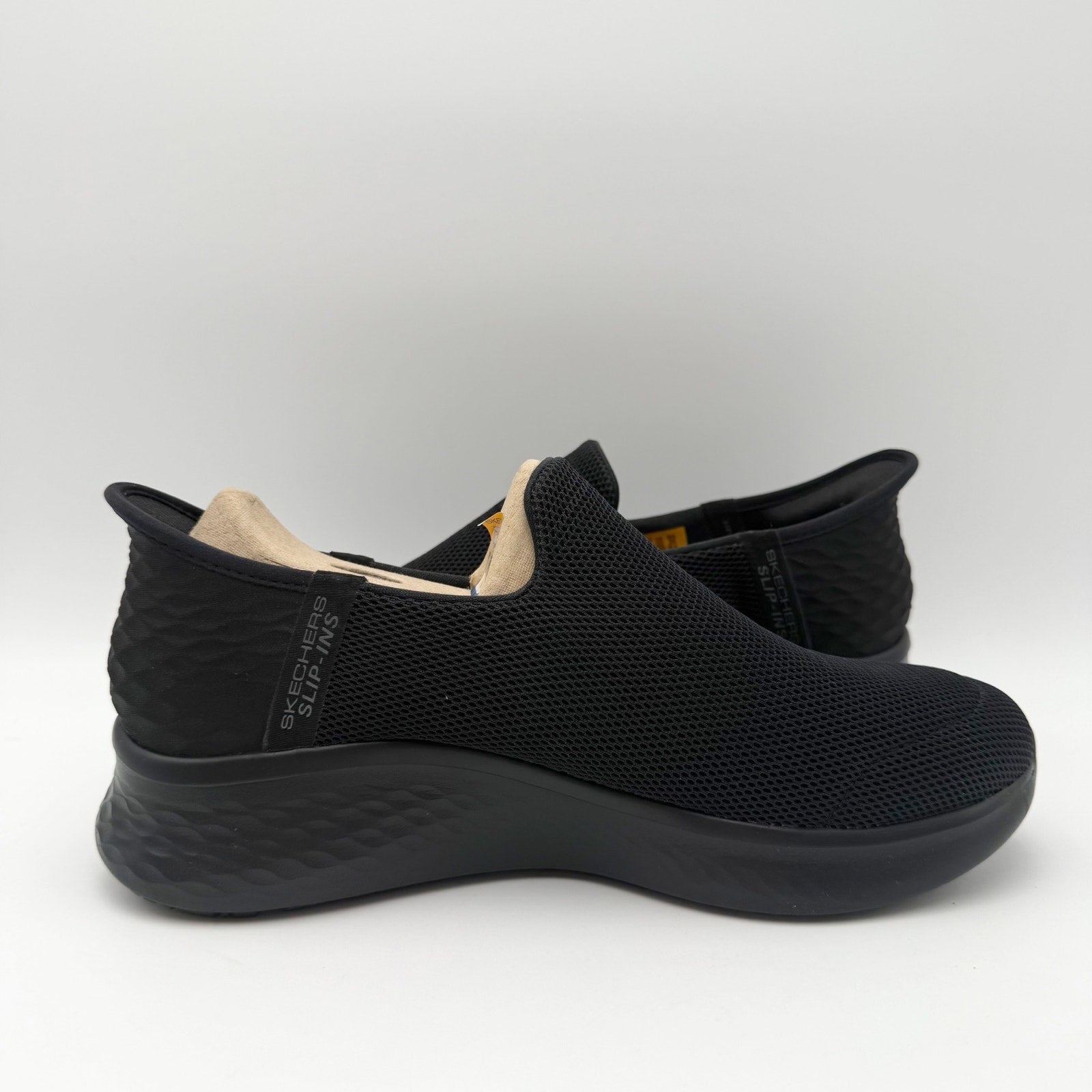 Skechers Womens Slip-Ins Lite Pro Work Sneakers Size 6 Black Slip Resistant NIB