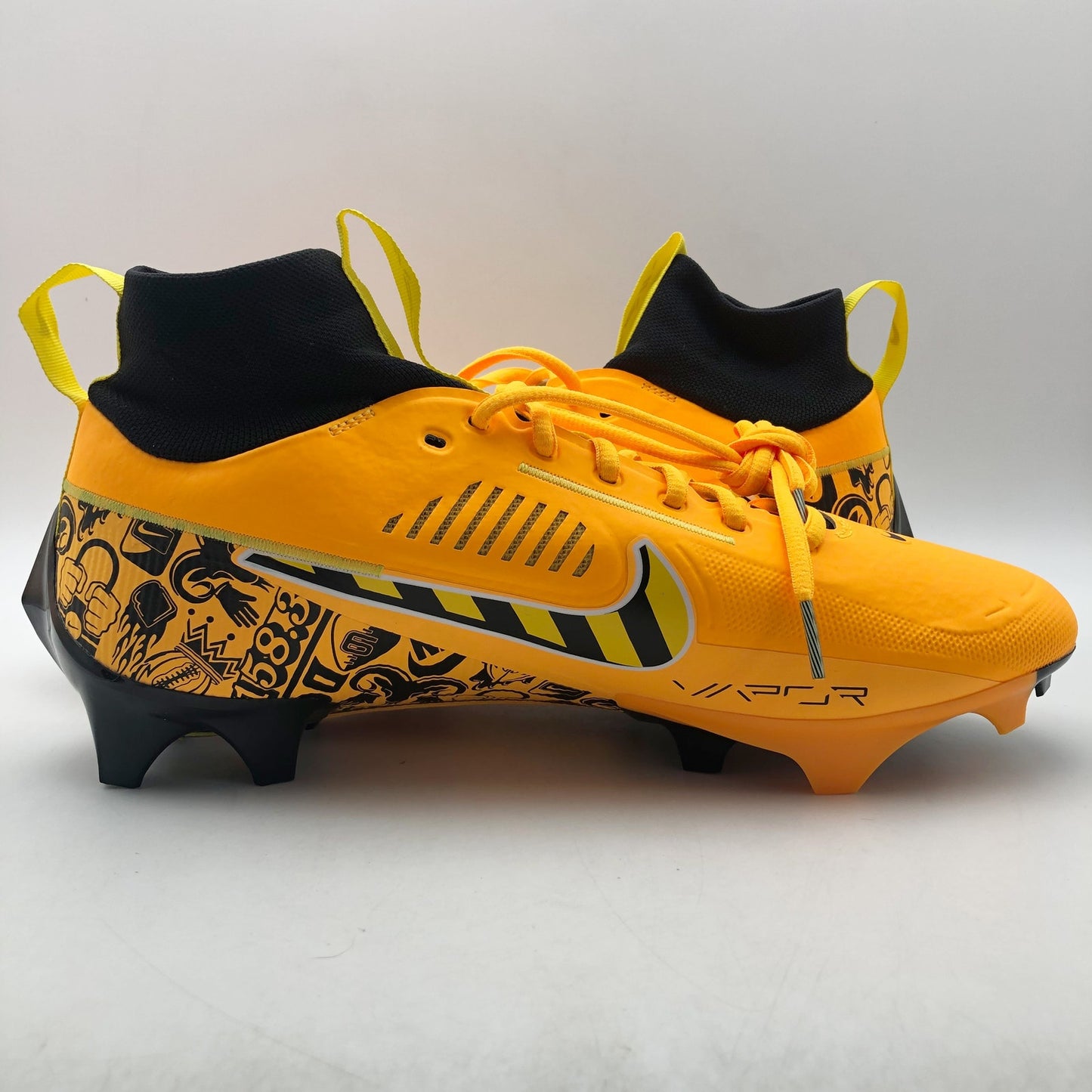 Nike Mens Vapor Edge Pro 360 2 Football Cleats Size 13 Orange Black NWOB