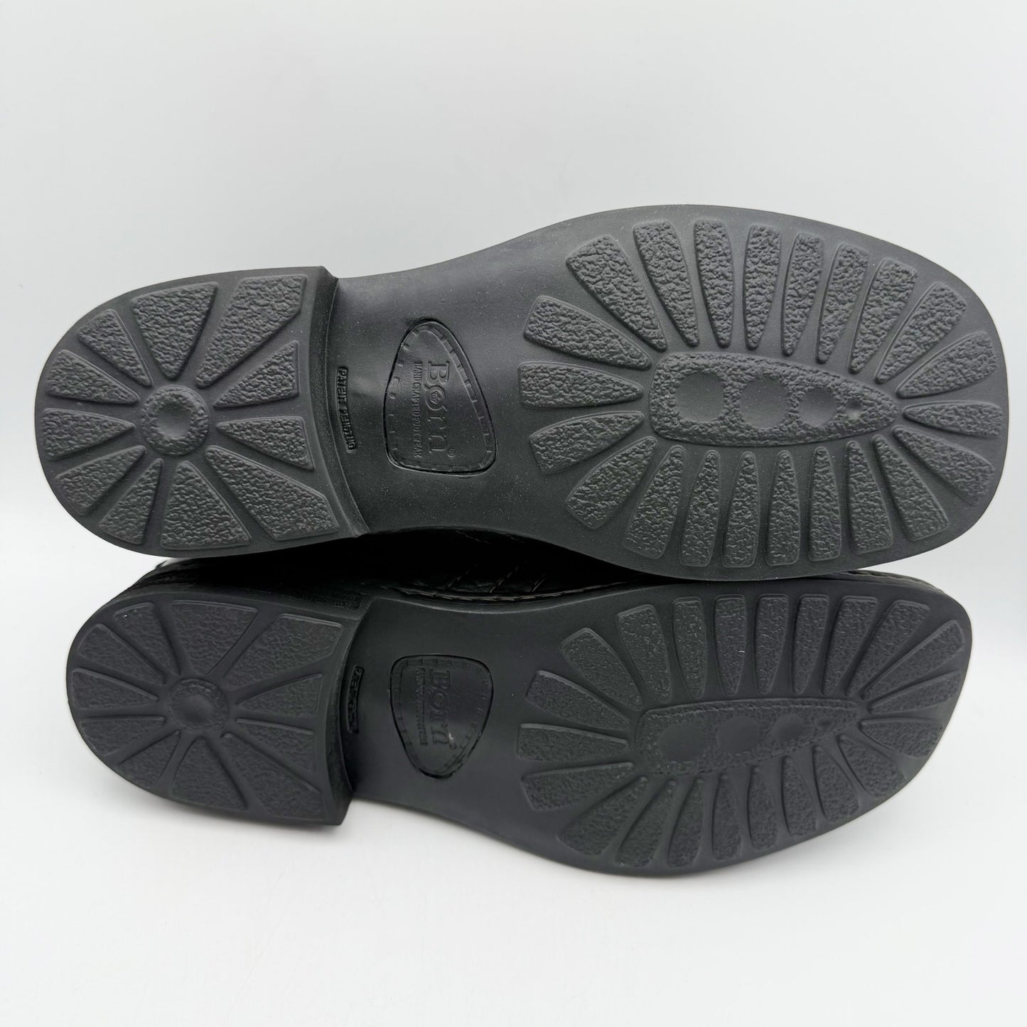 Born Mens Harrison Black Leather Ankle Boot US 11.5