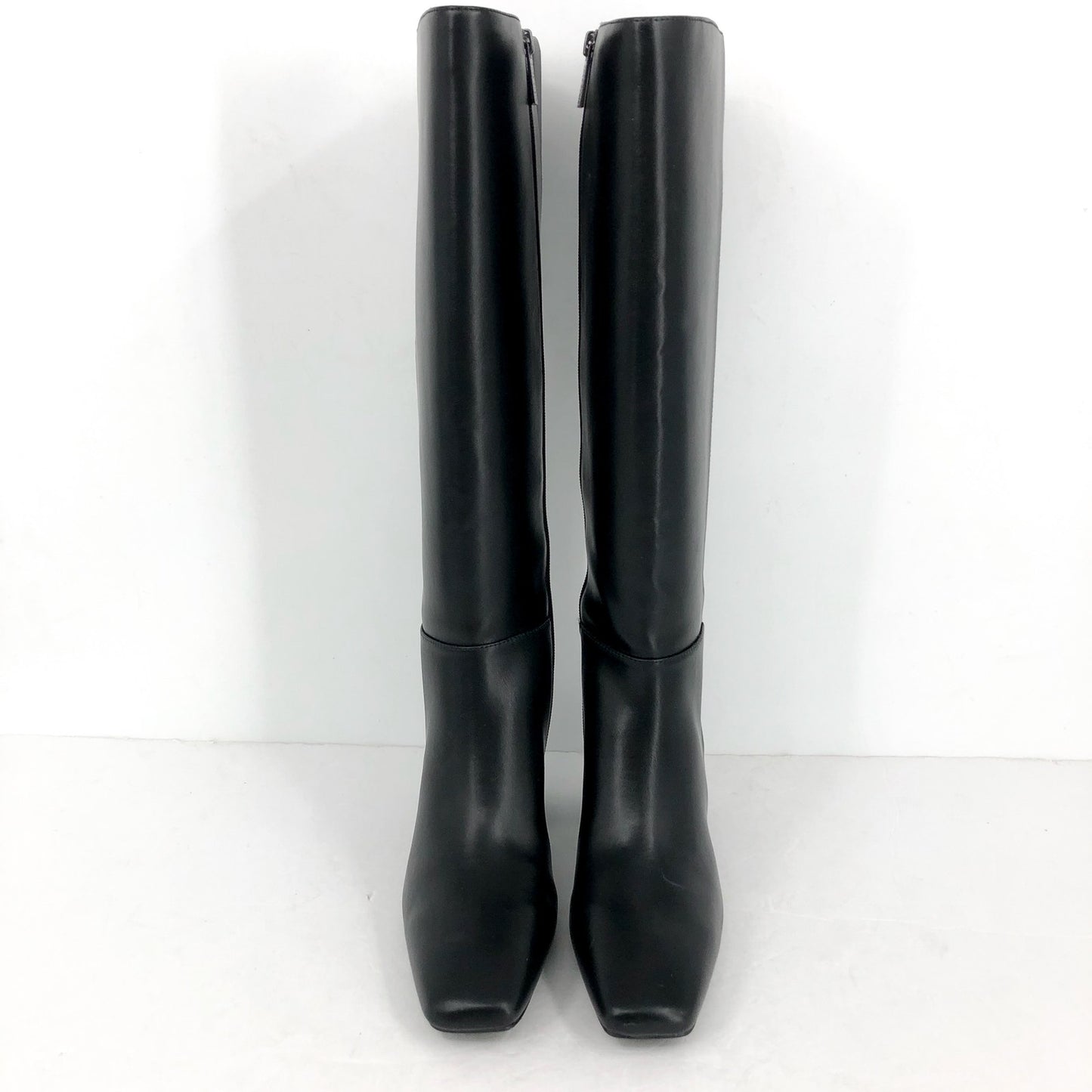Anne Klein Womens Sawyer Heeled Knee High Boots US 10 Black NWOB