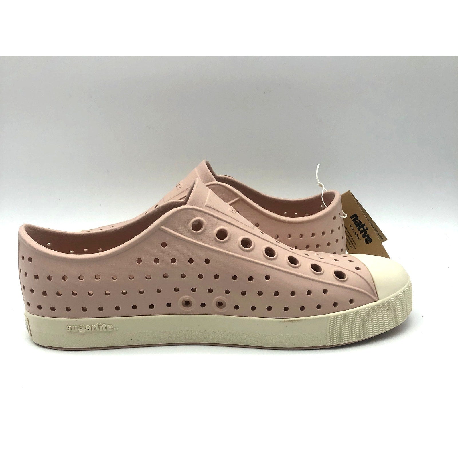Native Jeffersons Slip On Shoes Mens 9 Womens 11 Chameleon Pink Waterproof NIB