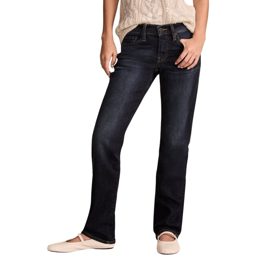 LUCKY BRAND Women's Sweet Straight Leg Jeans 29x30 US 8 Twilight Blue NWT