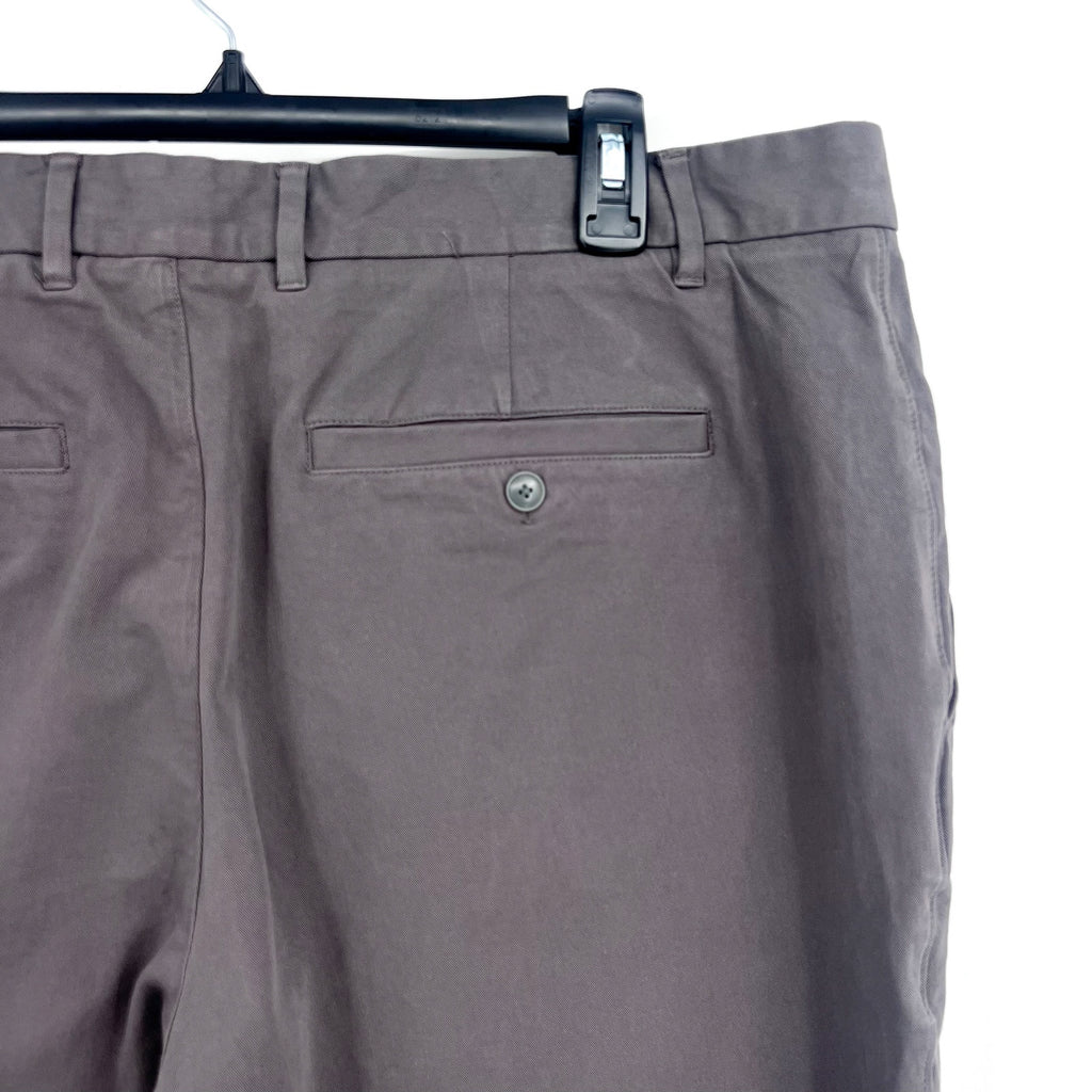 EVERLANE Uniform Mens Performance Chino Pants 38x30 Slate Grey Athletic Fit NWT