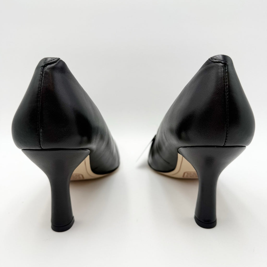 Franco Sarto Womens Flexa Aela Pumps Size 8.5 M EU 39 Black Leather NIB