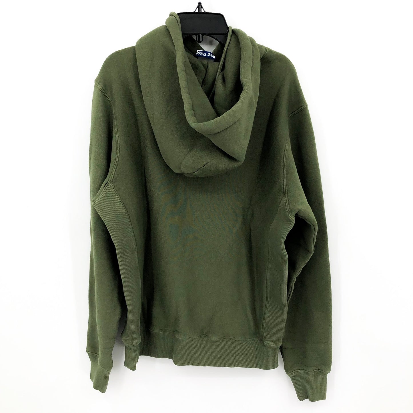 OUTDOOR VOICES Mens Nimbus Hoodie Tea Tree Green SMALL