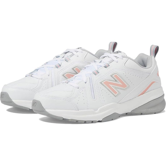 New Balance Womens WX608v5 Running Sneakers US 9 B EU 40.5 White Pink NWOB