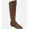1.State Womens Sage Over the Knee Boots Size 6.5 EU 37 Brown Leopard NWOB
