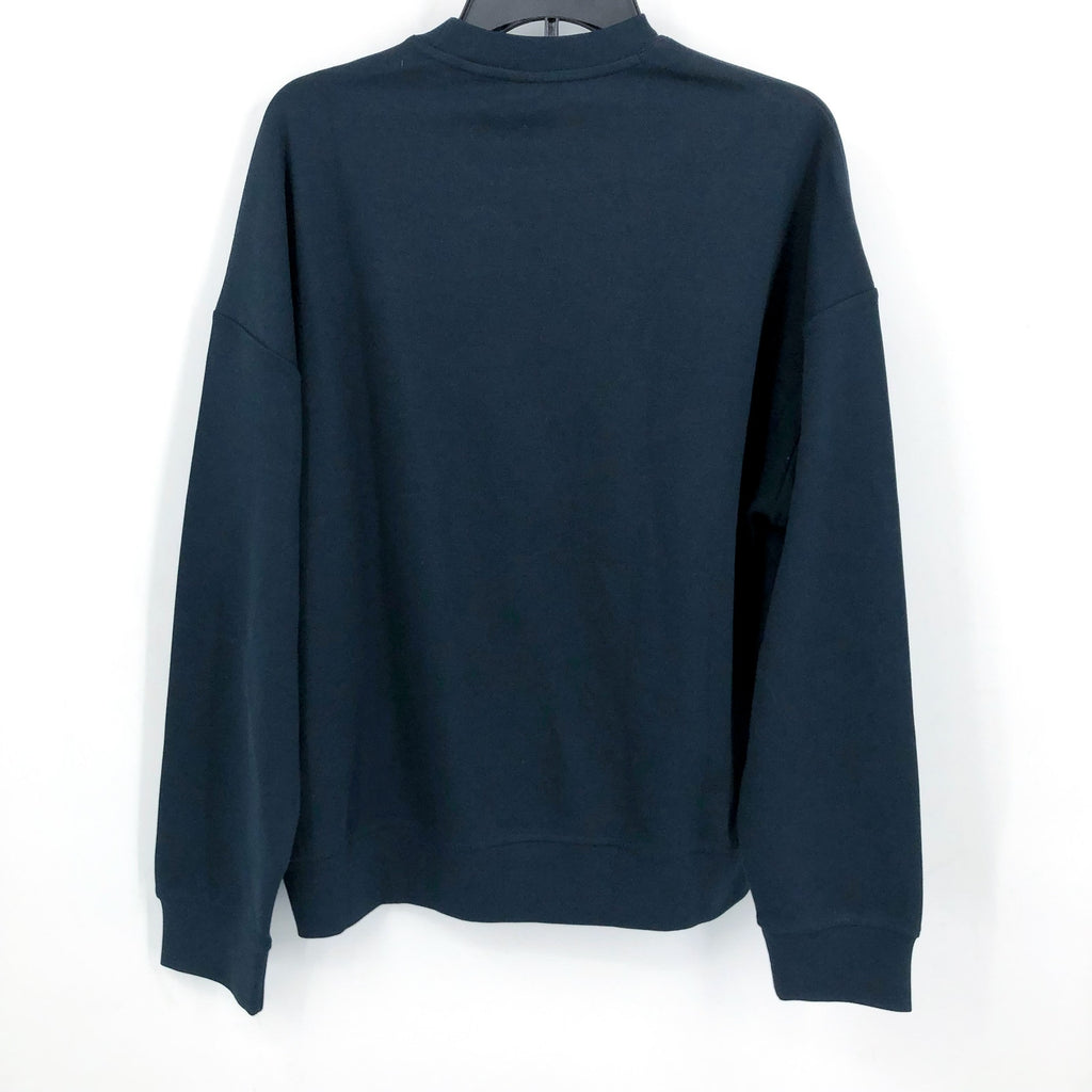 ARMANI EXCHANGE Men's Logo Band Sweatshirt Medium Dark Navy Blue Crewneck NWT