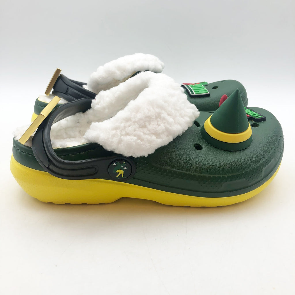 Crocs Kids Elf Classic Clogs Size 13 Festive Green NWT