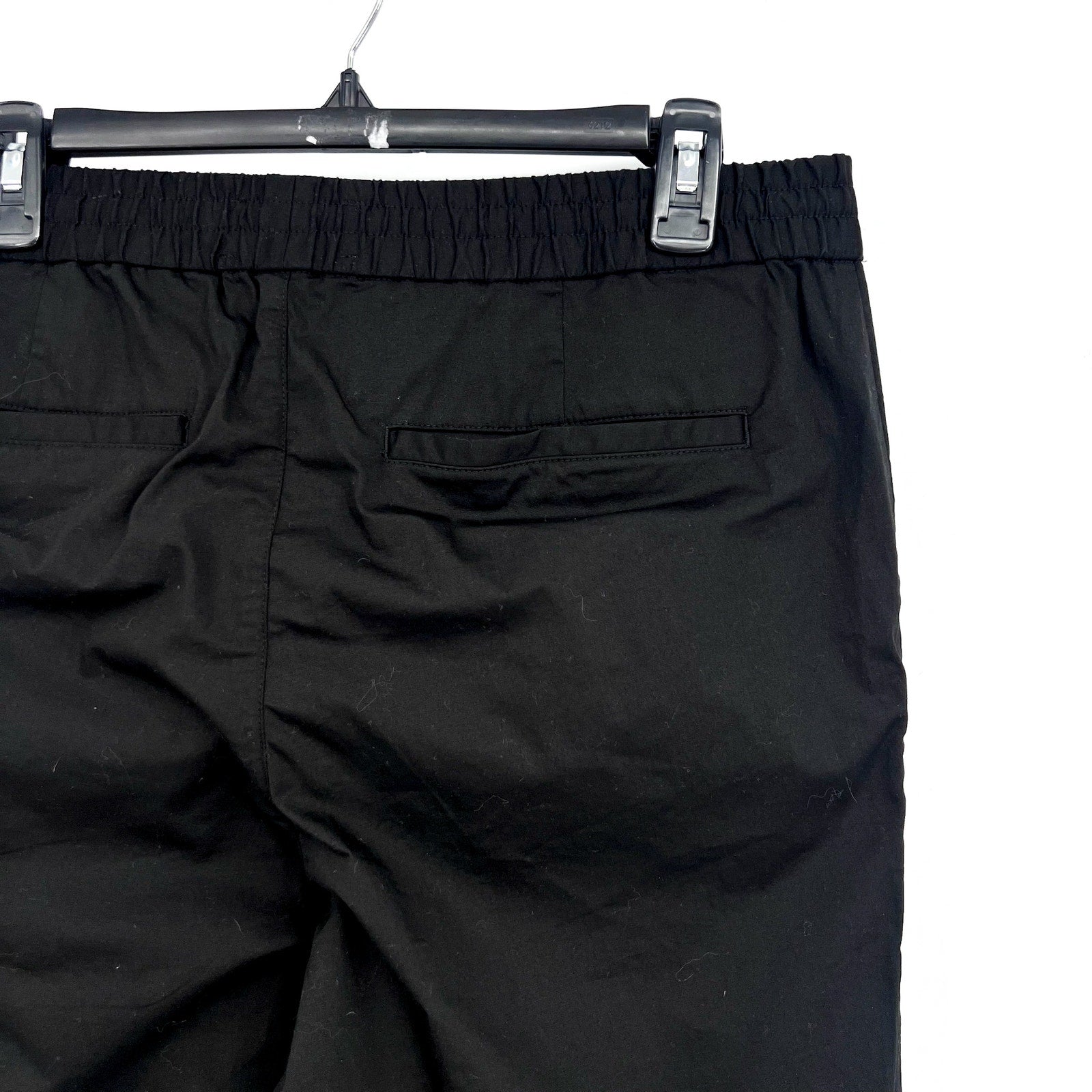 A9013. EVERLANE- MENS MEDIUM- Casual Pants Medium X 30 Black Cotton Twill Pull-on NWT