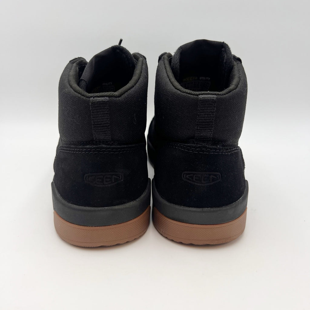 Keen Utility Mens Kenton Mid Work Shoes Size 10 WIDE Black Composite Toe SR NIB