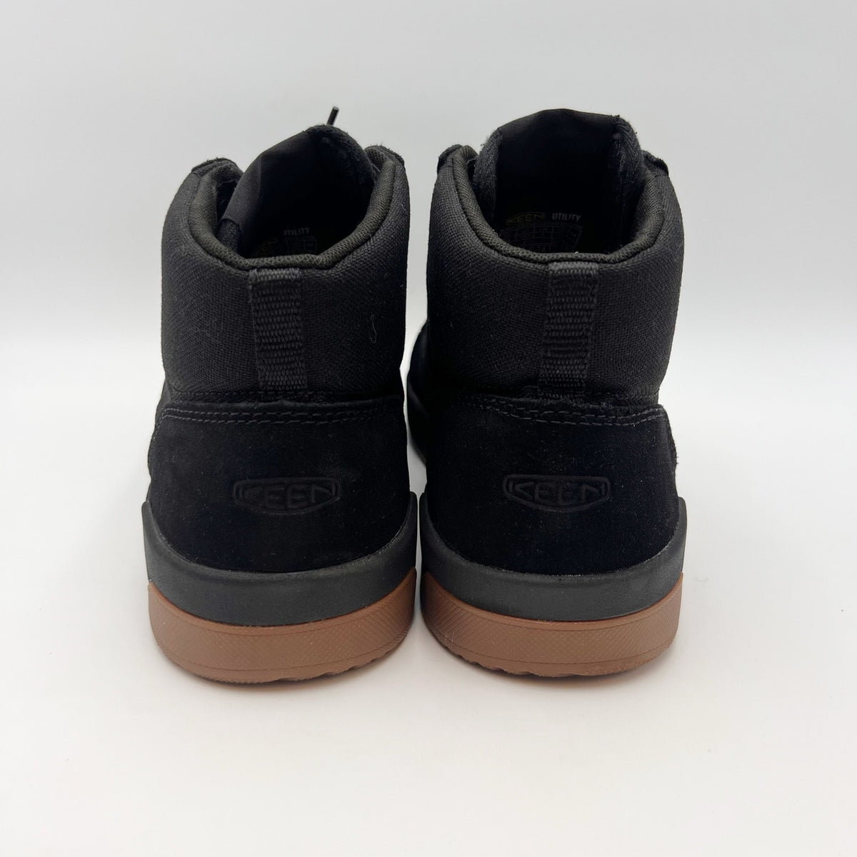 Keen Utility Mens Kenton Mid Work Shoes Size 10 WIDE Black Composite Toe SR NIB