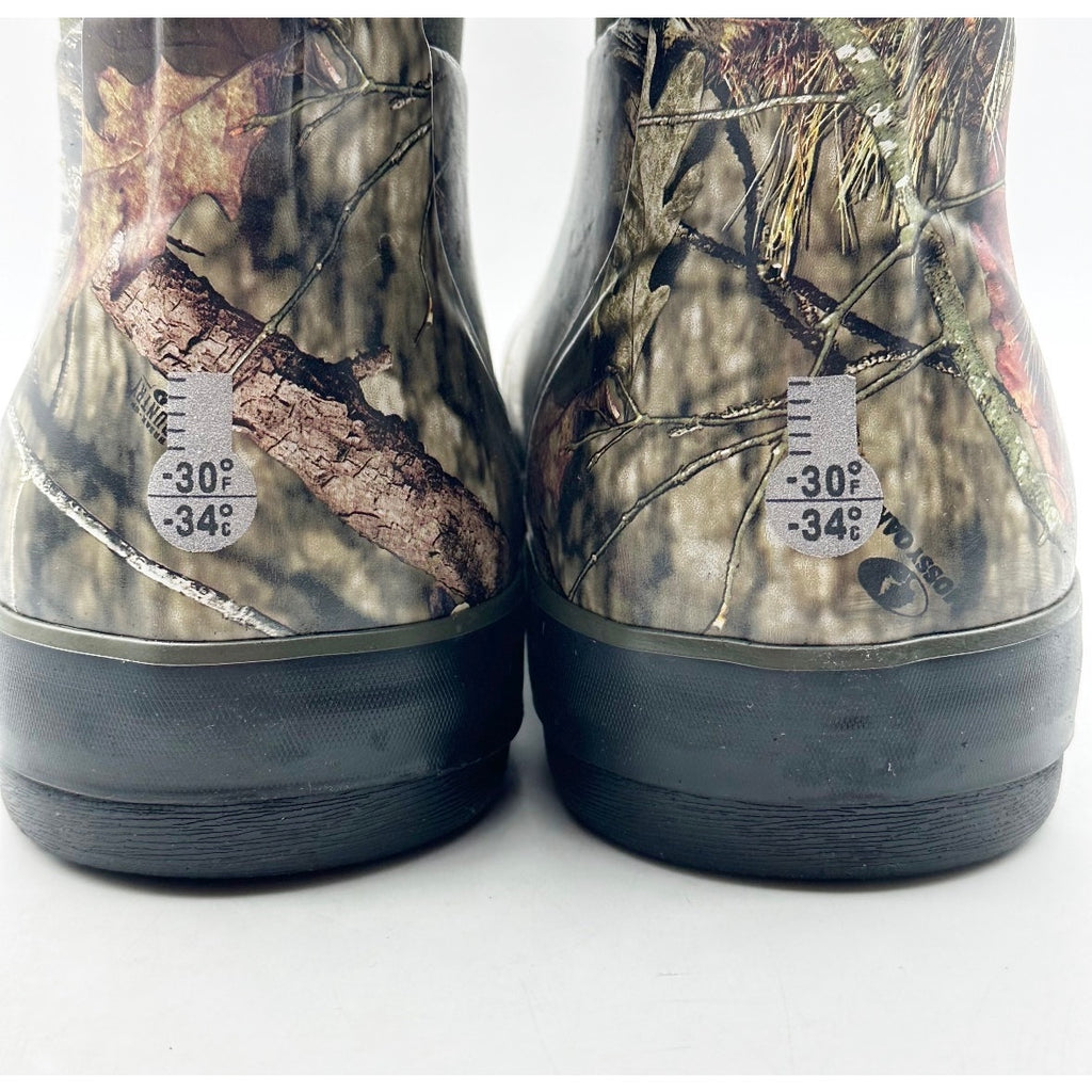 Bogs Kids Classic II Mid Boots Youth 3 Green Black Mossy Oak Waterproof NIB