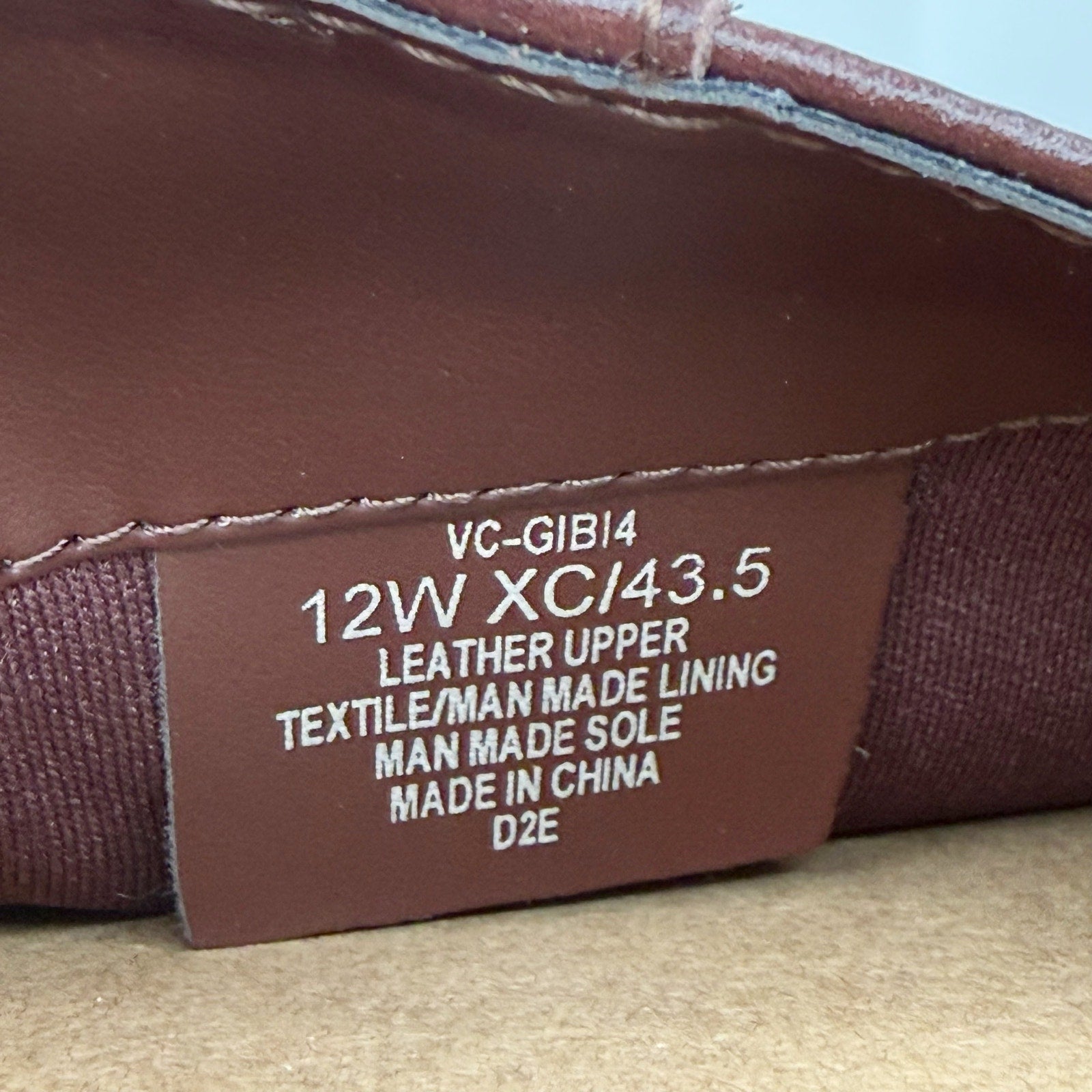 Vince Camuto Womens Gibi Knee High Boots US 12 Wide XWCalf Mahogany Leather NWOB