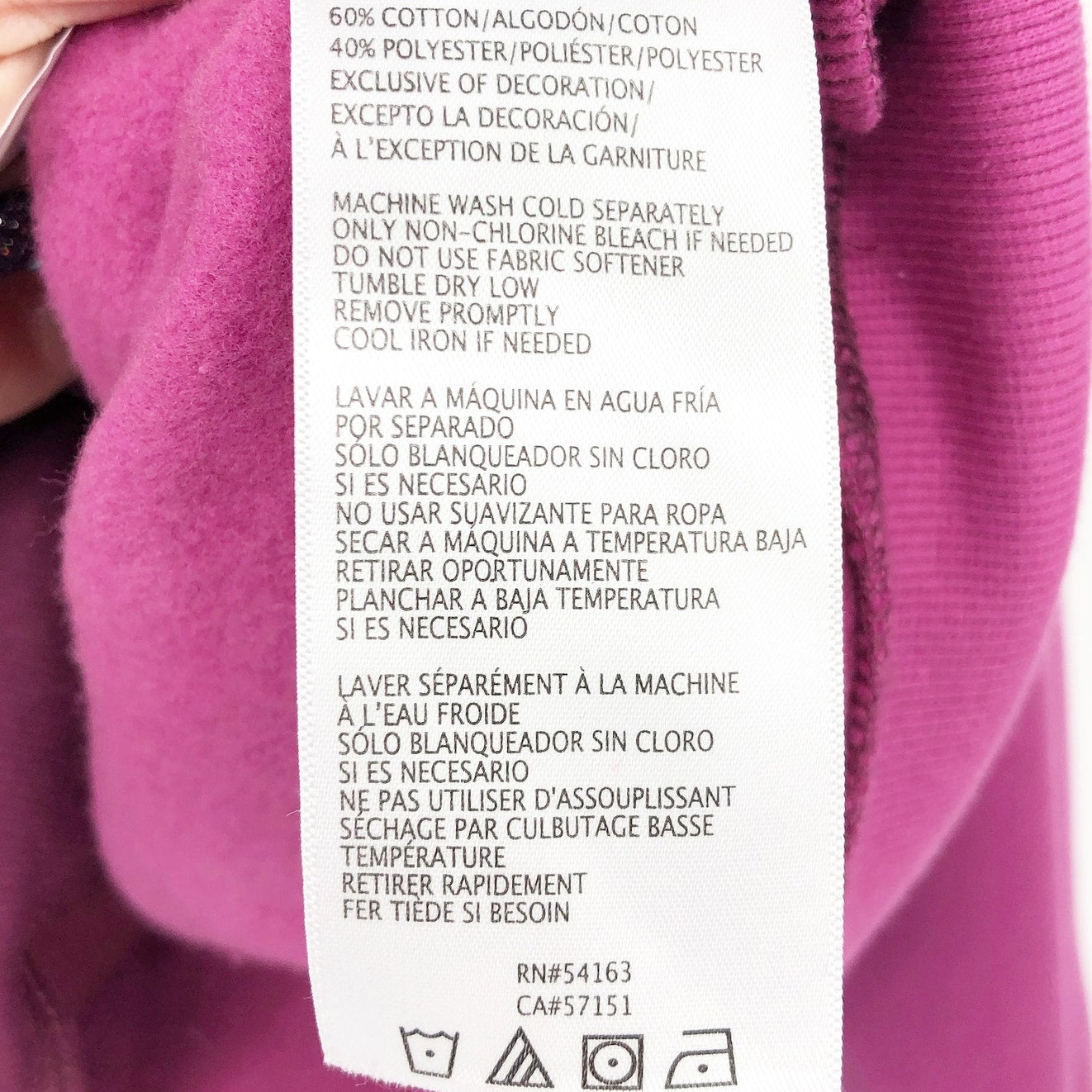 TOMMY HILFIGER SPORT Women's Colorblock Split Logo Hoodie XL Purple Crewneck NWT