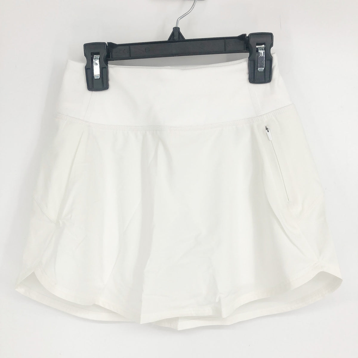 OUTDOOR VOICES Women's Hudson 4" Skort XXS White Skirt Lined Lightweight NWT