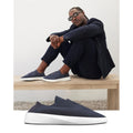 WOLF & SHEPHERD Cruise Ace Slip On Sneakers Mens 7.5 Womens 9 Navy Blue NIB