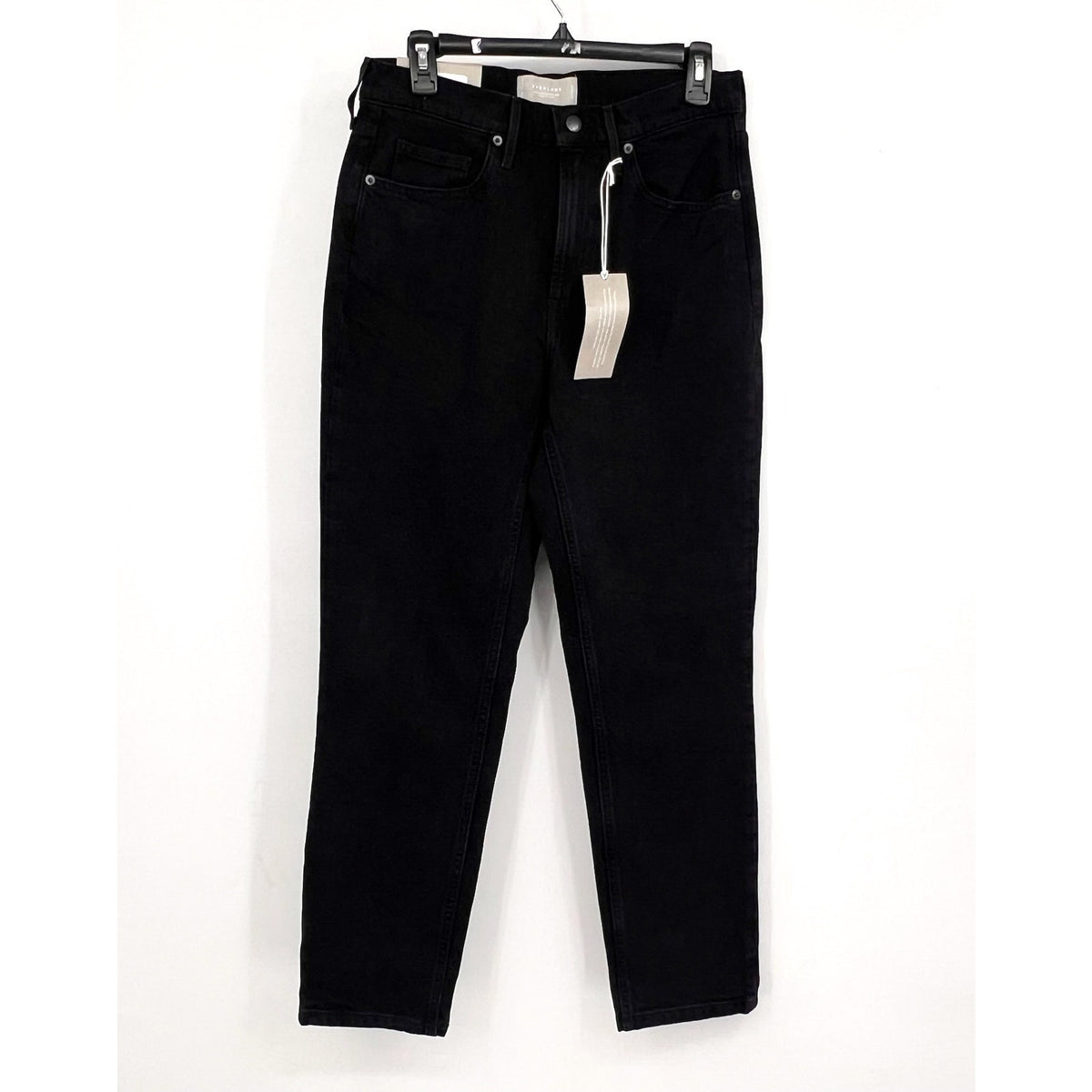 EVERLANE Women's The Original Cheeky Jeans Size 28 US 6 Reg Black Coal NWT