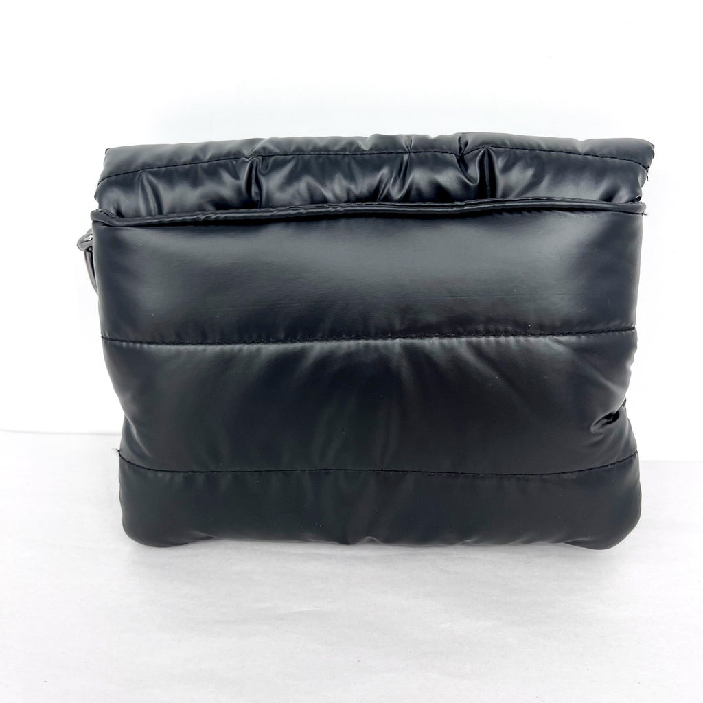 THINK ROYLN Women's Downtown Crosswalk Crossbody Bag in Pearl Black NWOT