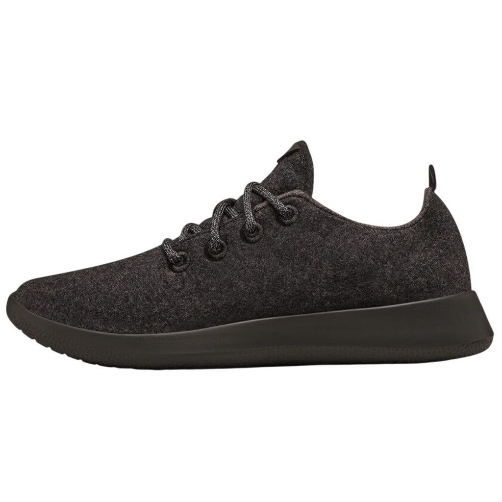 AllBirds Womens Wool Runner Casual Sneakers US 9 EU 39 Black Athletic NIB