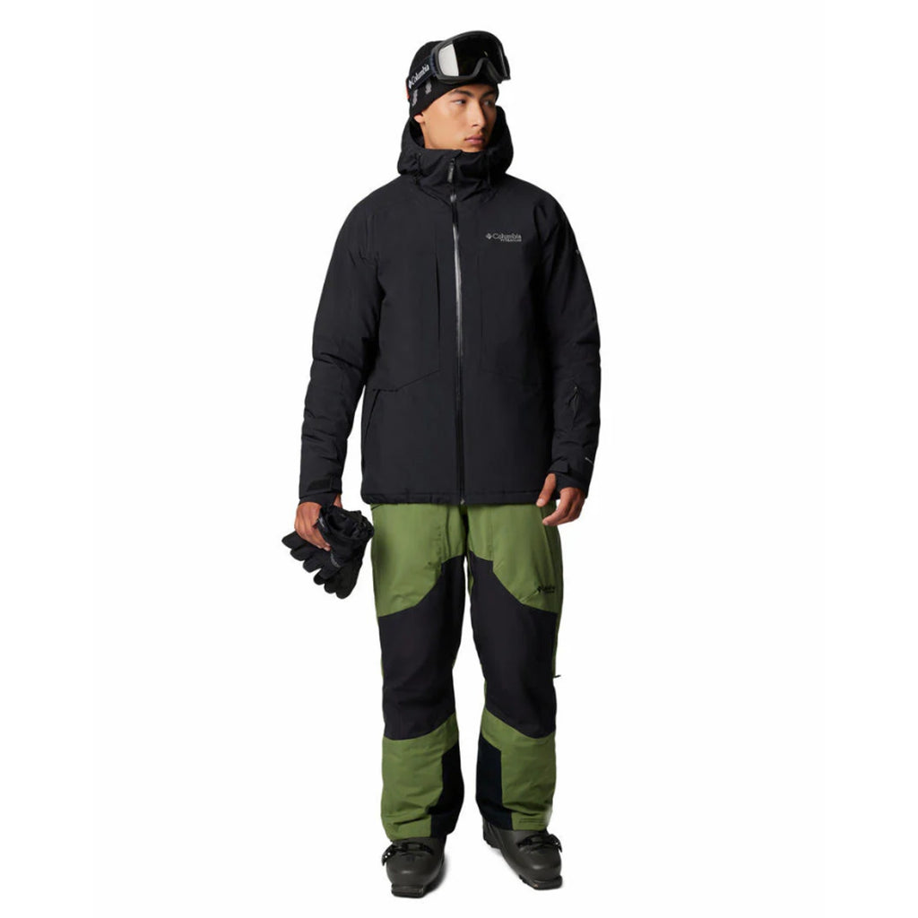Columbia Mens Highland Summit II Jacket Small Black Waterproof Winter Coat NWT