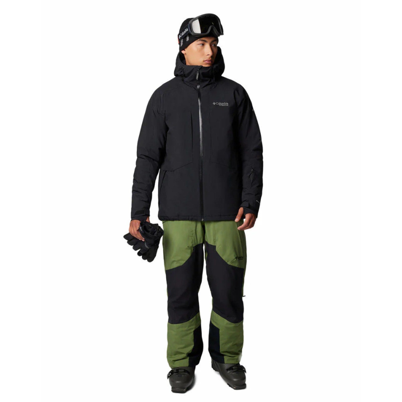 Columbia Mens Highland Summit II Jacket Small Black Waterproof Winter Coat NWT