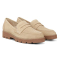 Vionic Women's Cheryl ll Loafers Size 8.5 M EU 39 Tan Sand Seude NIB