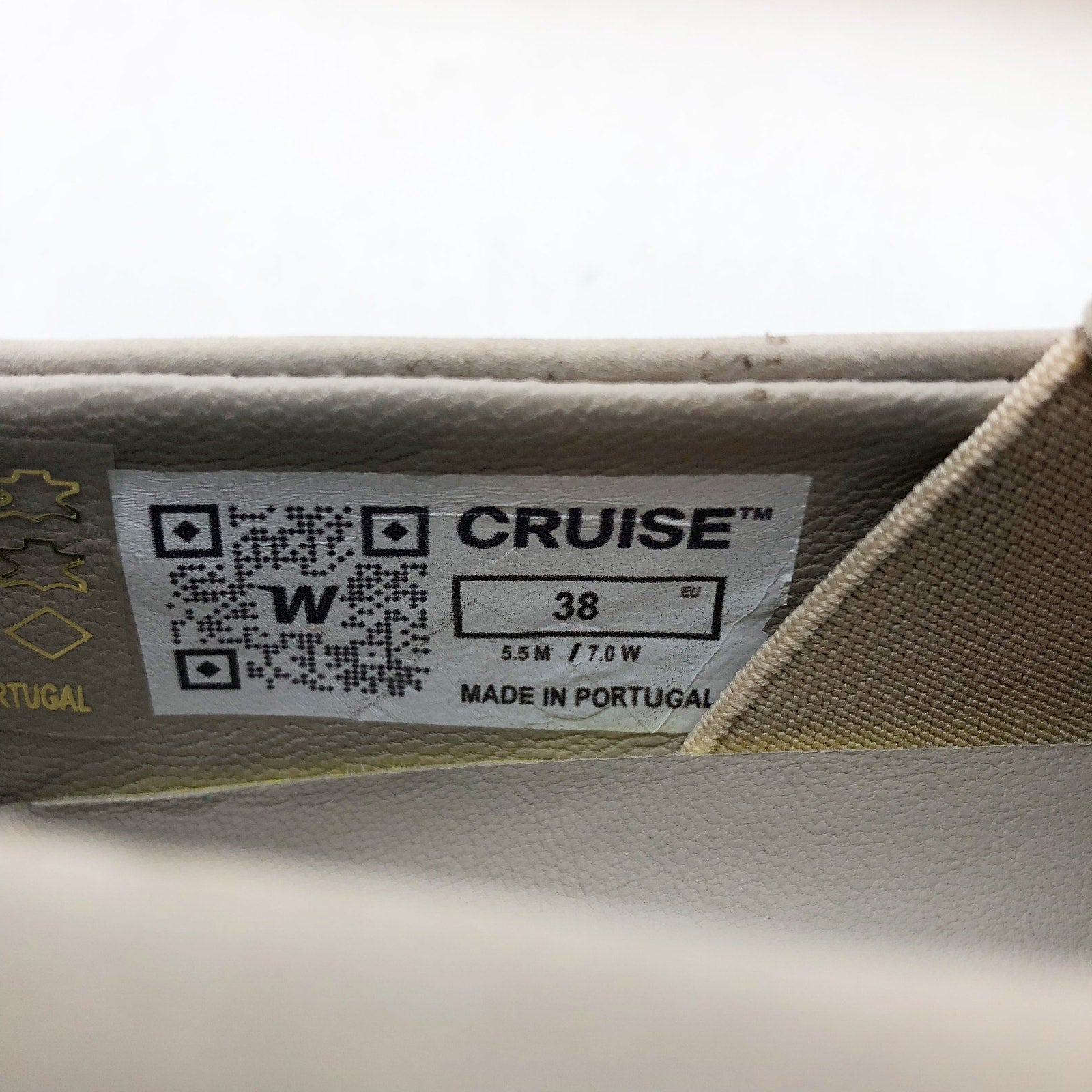 Wolf & Shepherd Womens Cruise Slip On Shoes Size 7 Gray Everyday Leather NIB