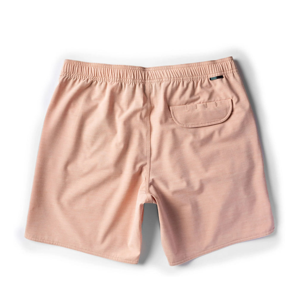 VISSLA Men's Breakers Ecolastic 16.5" Swim Trunks XL Orange Oxide Linerless NWT