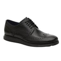 Cole Haan Mens Original Grand Wing Tip Oxford Shoes US 11 M Black Leather NWOB
