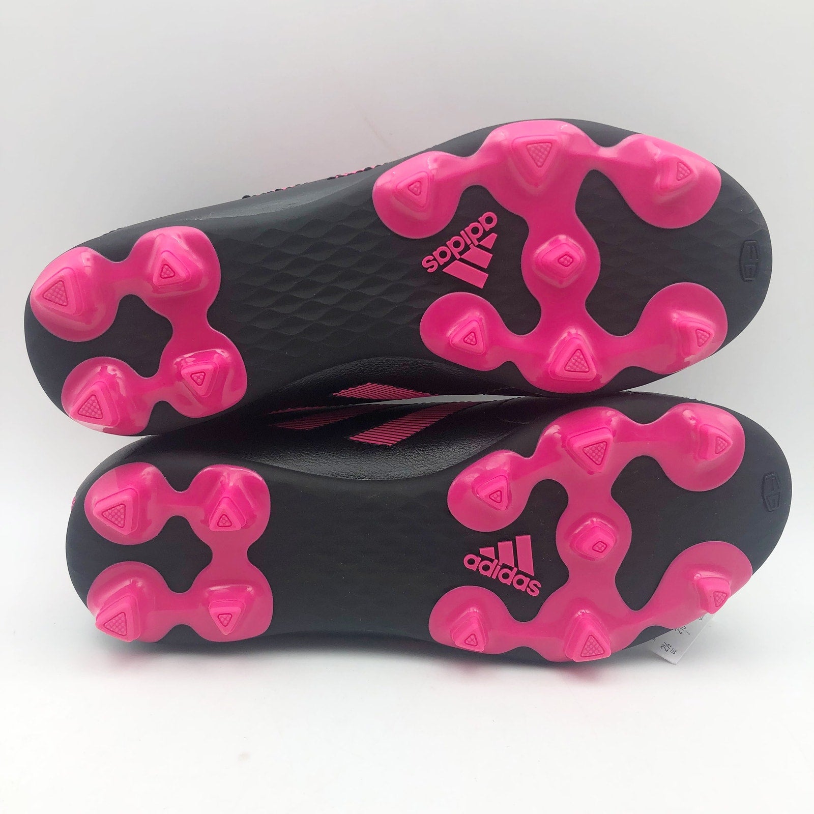 Adidas Big Kids Goletto VIII Firm Ground Soccer Cleats Size 1 Black Pink NIB
