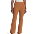 ABOUND Women's Ribbed Flared Leg Pull On Pants Small Tan Dale NWT